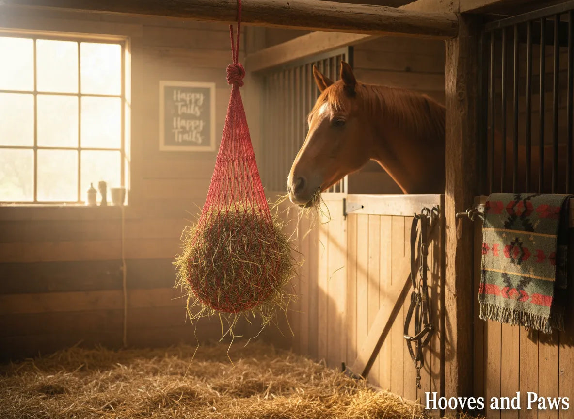 Shires Equestrian Horse Equine Shires Premium Haynet Poly Cord 2" Hole Haylage Net 1024