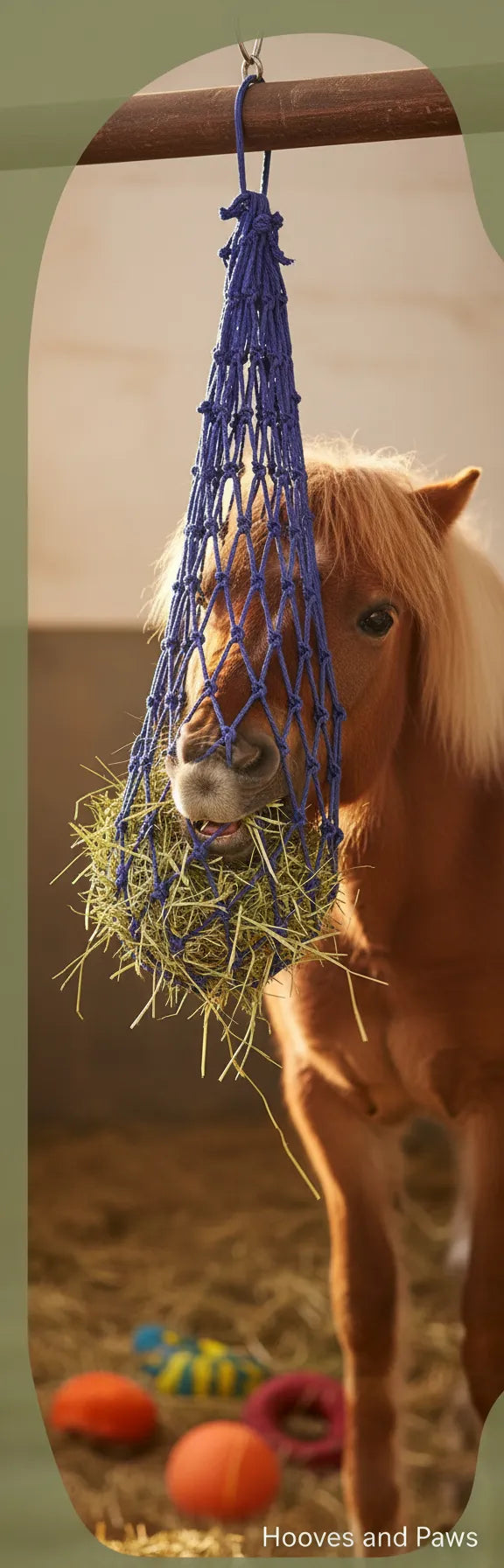 Cashel Hay Net - Slow Feeder Horse Forage Net - 3-Flake Capacity - Multiple Colors