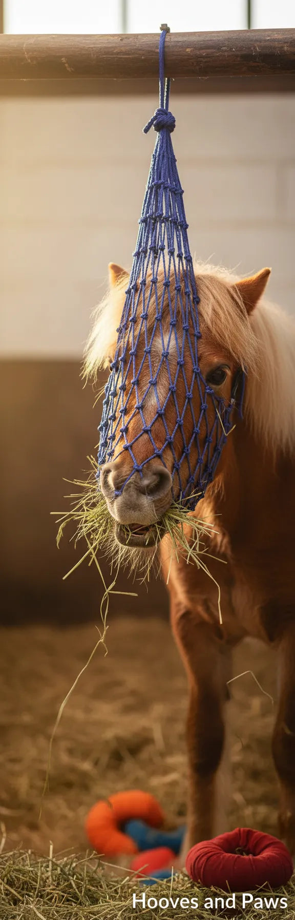 Cashel Hay Net - Slow Feeder Horse Forage Net - 3-Flake Capacity - Multiple Colors