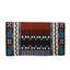 Professional's Choice Western Show Saddle Blanket - 100% New Zealand Wool with Wear Leathers - Oversized
