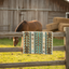 Professional's Choice Western Show Saddle Blanket - 100% New Zealand Wool with Wear Leathers - Oversized