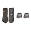 Professional's Choice Strike Front Boot & Bell Boot Combo — Charcoal / Medium