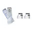 Professional's Choice SMBII & Ballistic Bell Boot Combo — White / Large