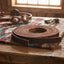 Lifestyle photo of Professional's Choice Saddle Strings - Brown - 3/8" x 6' Replacement Strings