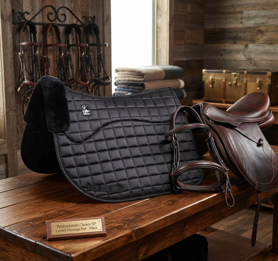 Lifestyle photo of Professionals Choice Sp Luxury Dressage Pad