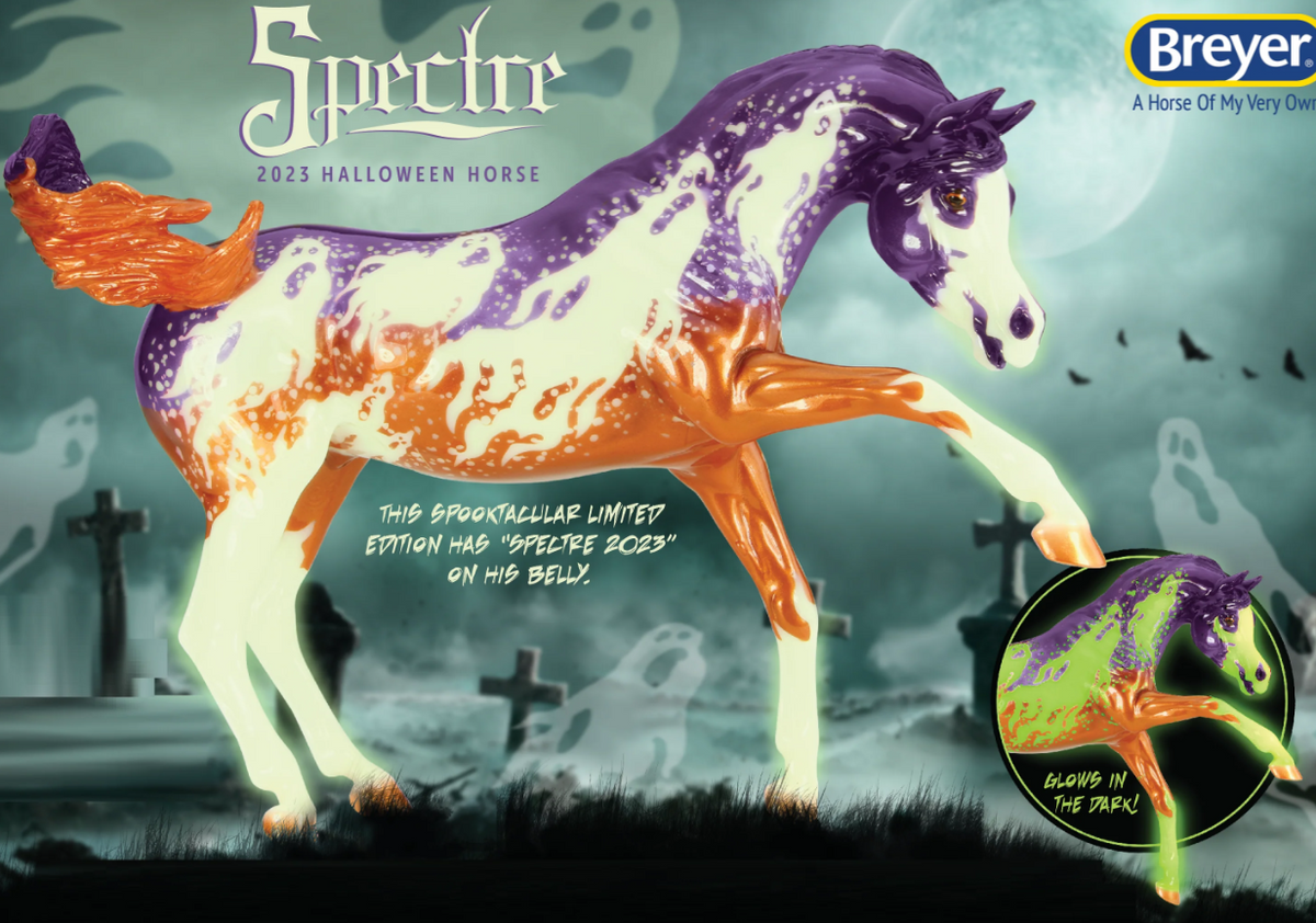 Breyer New Traditional Spectre 2023 Halloween Horse Limited Edition #1876