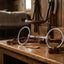 Lifestyle photo of Classic Equine Bitlogic Snaffle O-Ring Training Horse Bit - 5" Mouth, 3/8" Diameter - Multiple Options