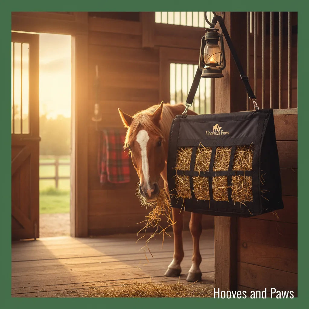 Classic Equine Topload Western Horse Hay Bag - Heavy Duty Waste-Reducing 2-3 Flake Capacity