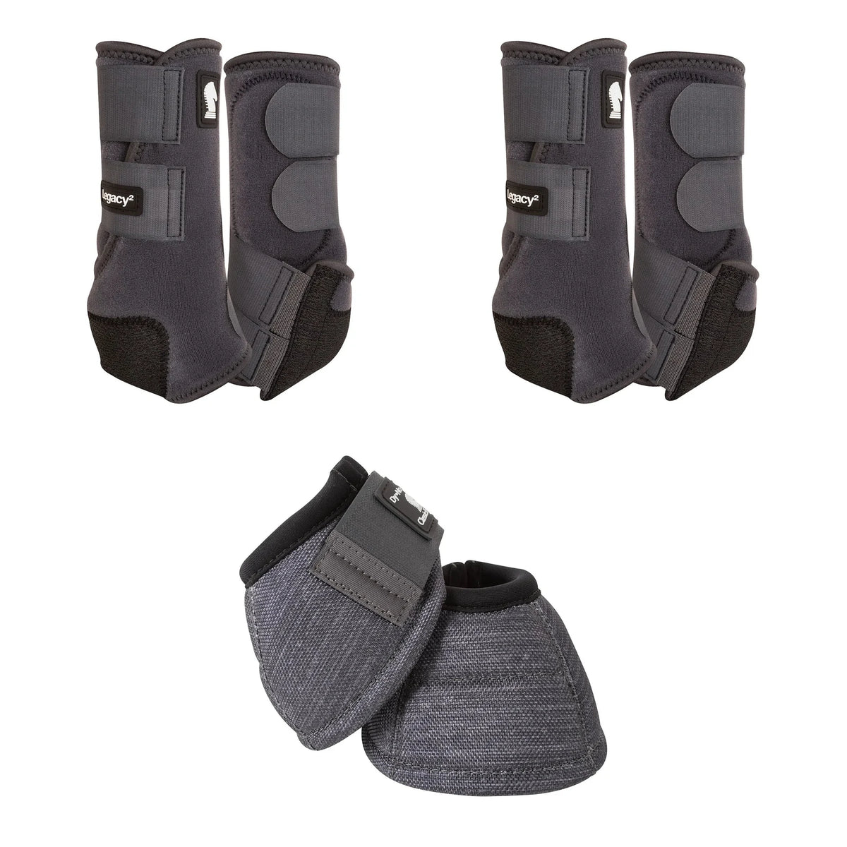 Classic Equine Trail Bundle — Charcoal / Small