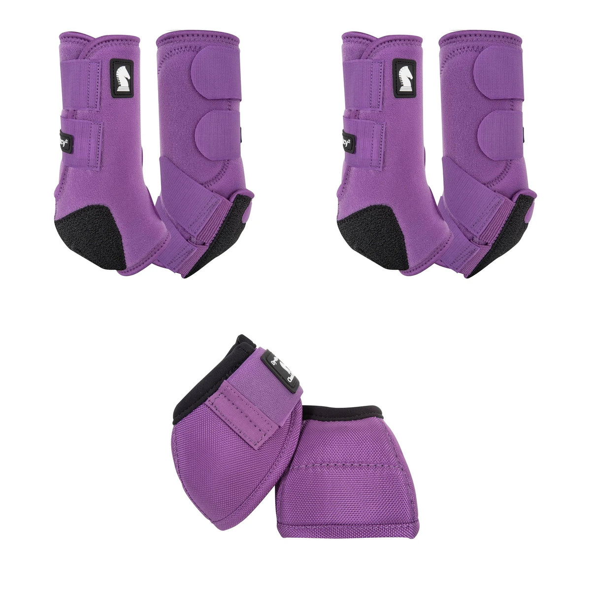 Classic Equine Trail Bundle — Violet Purple / Medium