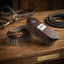 Lifestyle photo of Professional's Choice Wood Series Small Horsehair Finishing Brush - Lightweight Paulownia Wood with Ergonomic Grip