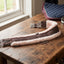 Lifestyle photo of Shires Fleece Lined Girth #1917 - Synthetic Sheepskin Comfort Girth with Double Elastic - Multiple Sizes