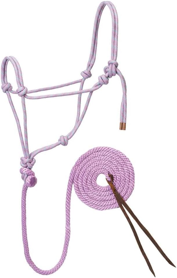 Weaver Leather Diamond Braid Rope Halter and Lead - Hooves and Paws