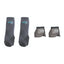 Professional's Choice 2XCOOL Protection Bundle with Bell Boots — Charcoal / Large