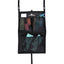 Classic Equine Black Stall Front Bag - Hooves and Paws