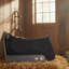 Classic Equine Zone Micro Suede Contoured Western Horse Saddle Pad with Zoombang - 3/4-Inch Felt