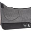 Classic Equine Zone Micro Suede Contoured Western Horse Saddle Pad with Zoombang - 3/4-Inch Felt