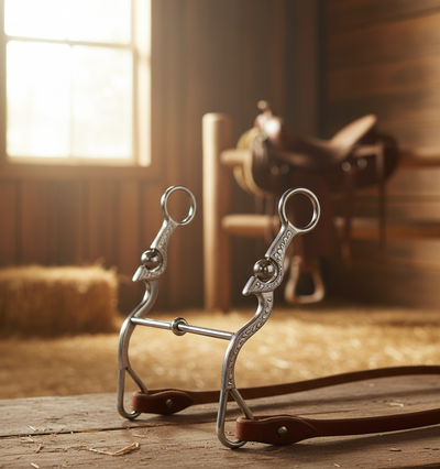 AV Santa Maria Spanish Horse Bit - Premium Equestrian Riding Tack