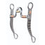 Professional's Choice Bob Avila Sunflower Ported Western Finishing Bit - 5 1/8" Mouth Copper Inlay