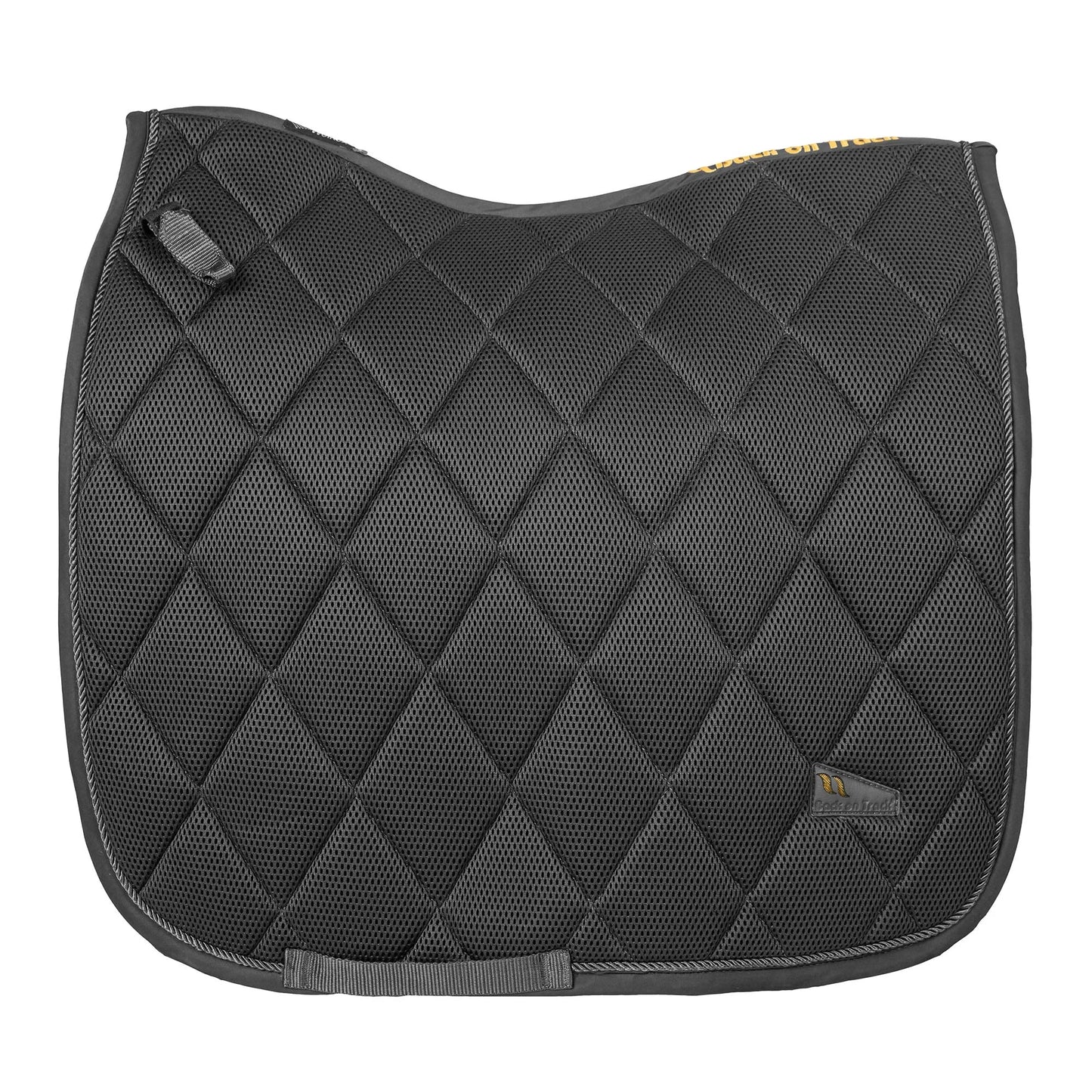 Back On Track Airflow Dressage Saddle Pad - Therapeutic Breathable Horse Pad, Black, Full Size