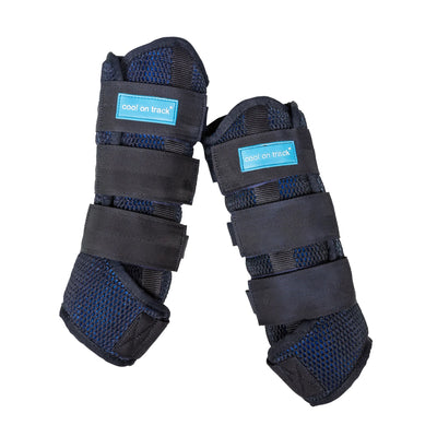 Back On Track Cool on Track Quick Wraps - Therapeutic Cooling Horse Leg Wraps (Pair)