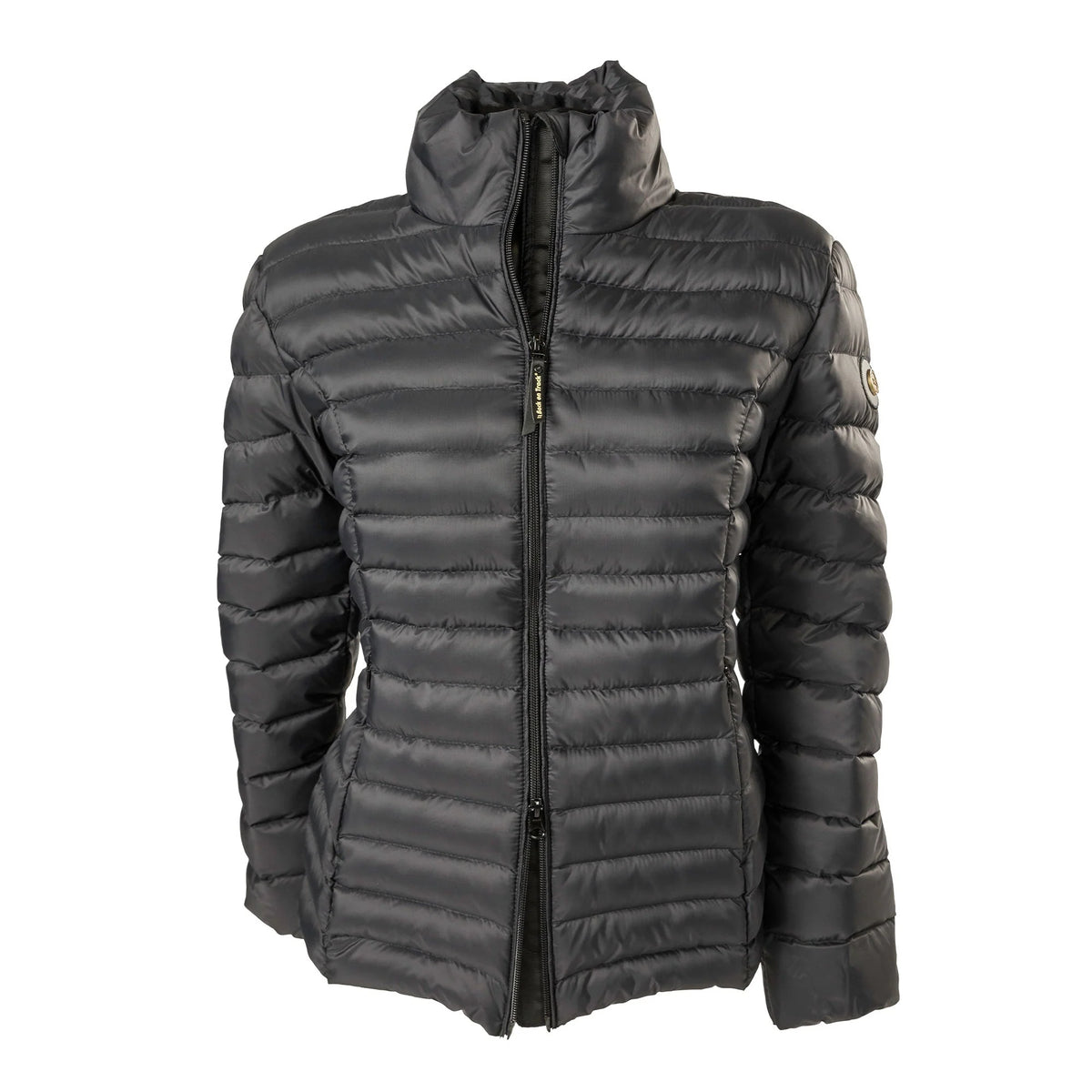 Back On Track Grace Women's Puffer Jacket with Logo