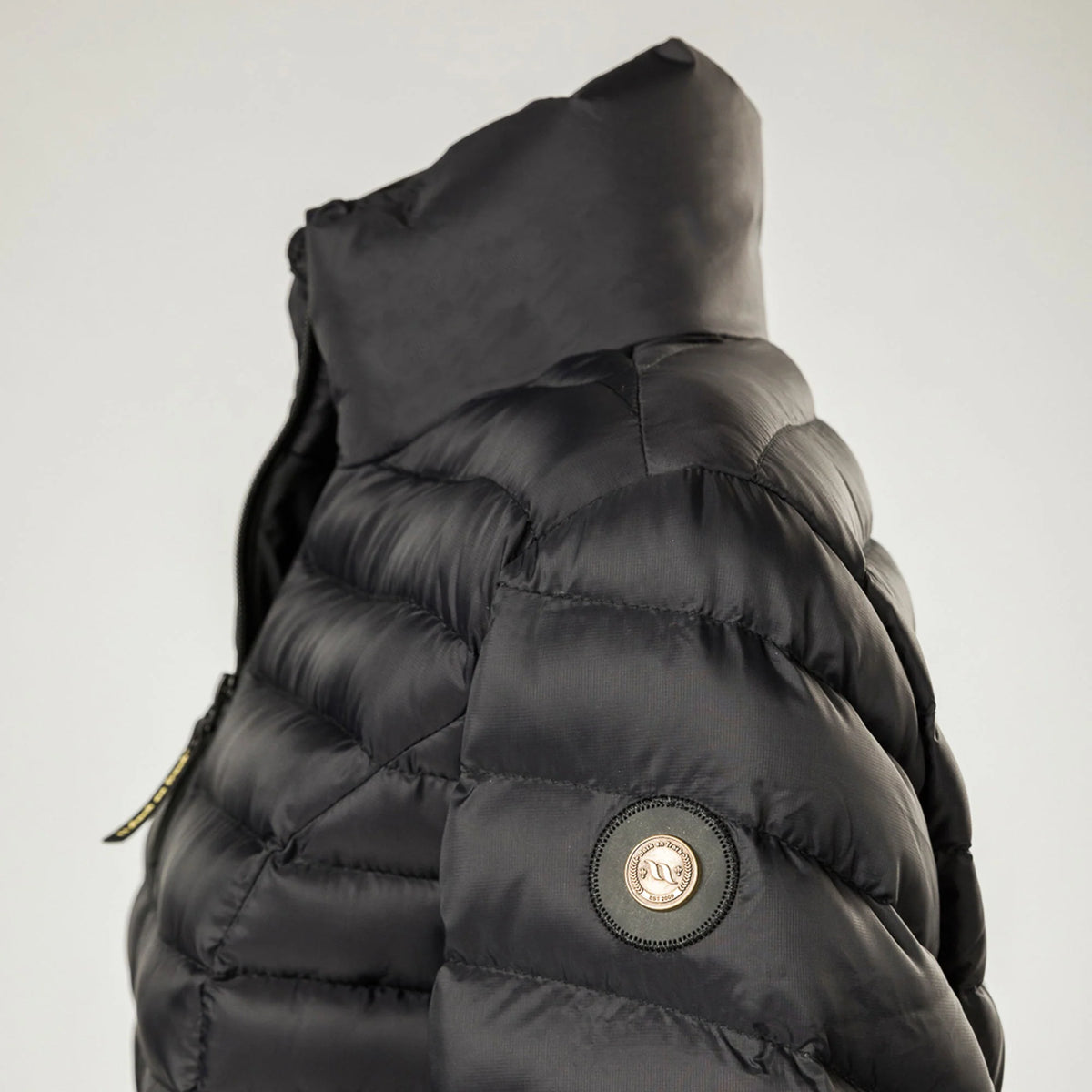 Back On Track Grace Women's Puffer Jacket with Logo