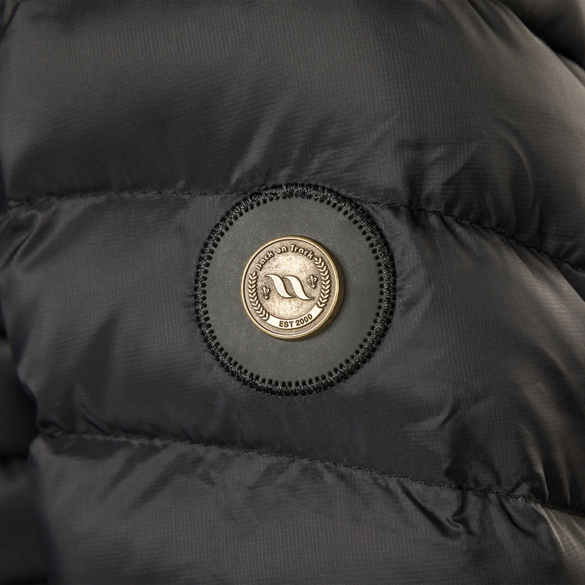 Back On Track Grace Women's Puffer Jacket with Logo