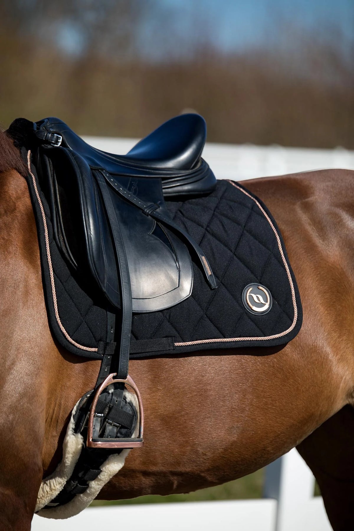 Back On Track Haze Collection Dressage Saddle Pad