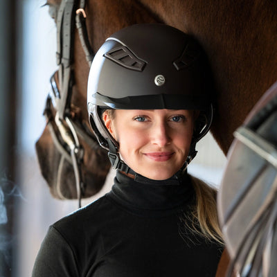 Back On Track Lynx Smooth Top Riding Helmet