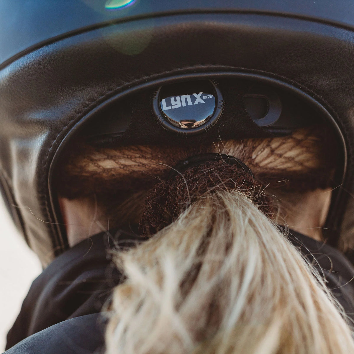 Back On Track Lynx Smooth Top Riding Helmet