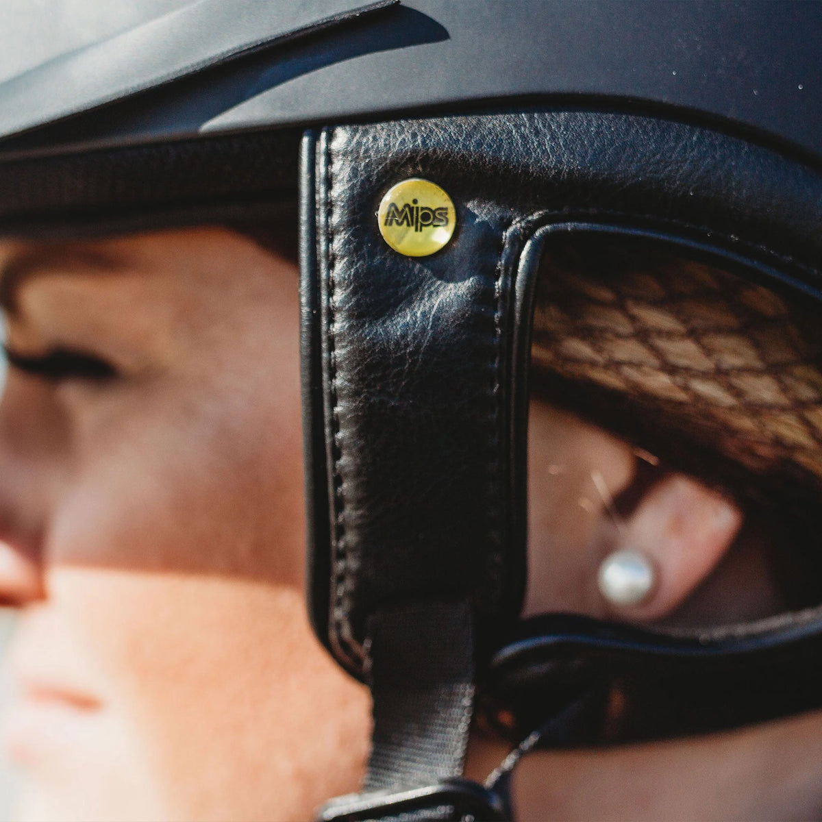 Back On Track Lynx Smooth Top Riding Helmet