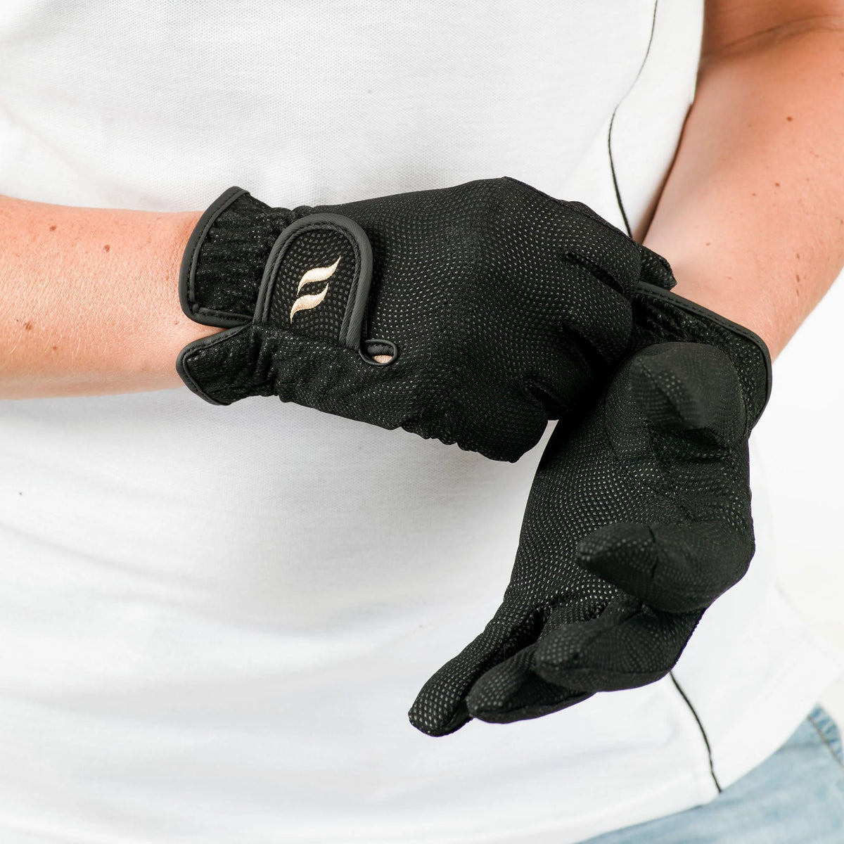 Back On Track Riding Gloves