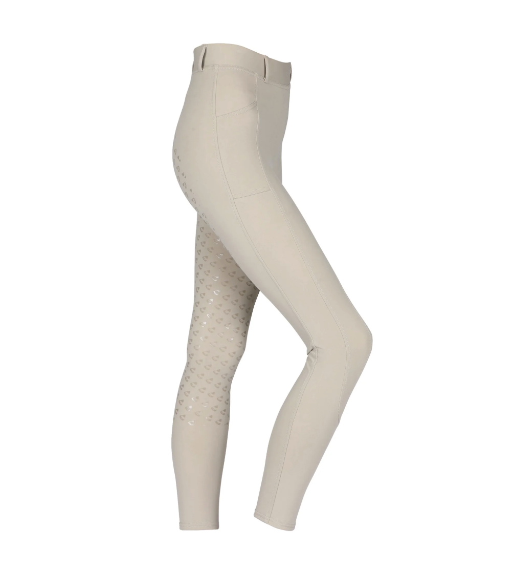 Shires Aubrion Albany Women's Riding Tights - Full Silicone Grip Seat & Thigh Phone Pocket - Multiple Sizes