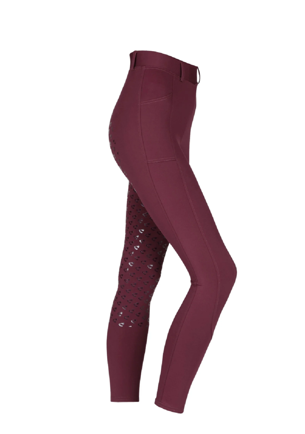 Shires Aubrion Albany Women's Riding Tights - Full Silicone Grip Seat & Thigh Phone Pocket - Multiple Sizes