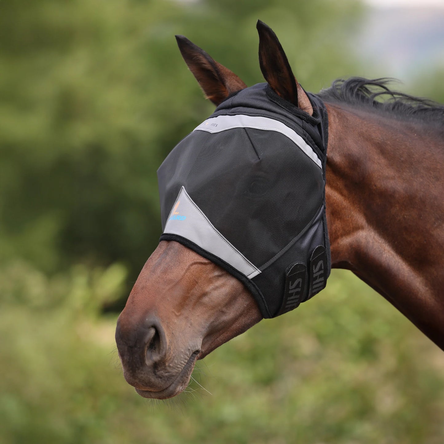 Shires FlyGuard Pro Fine Mesh Fly Mask with UV Protection