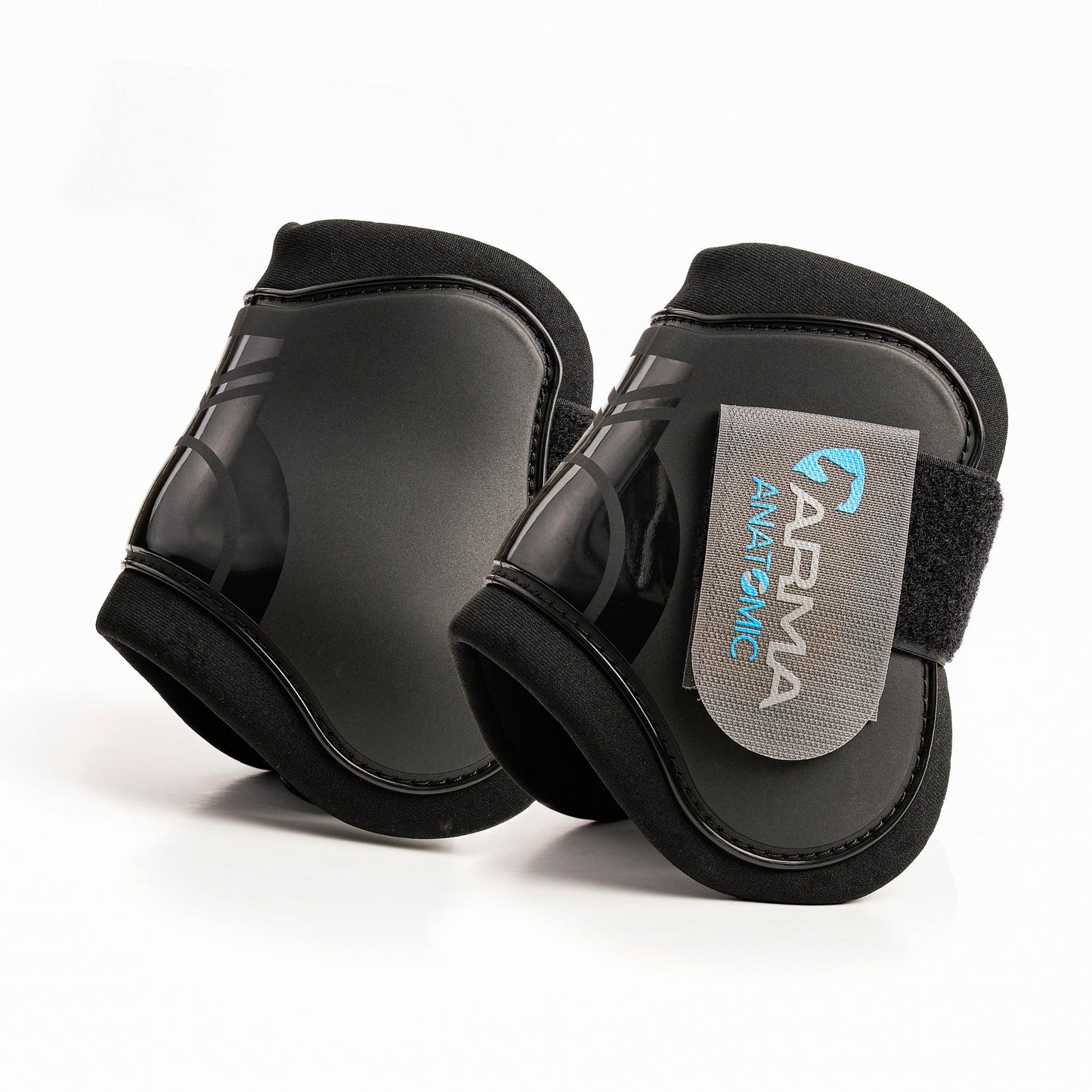 Shires ARMA Rear Fetlock Boots #1891 - Neoprene Lined Impact Resistant Jumping Boots - Multiple Sizes