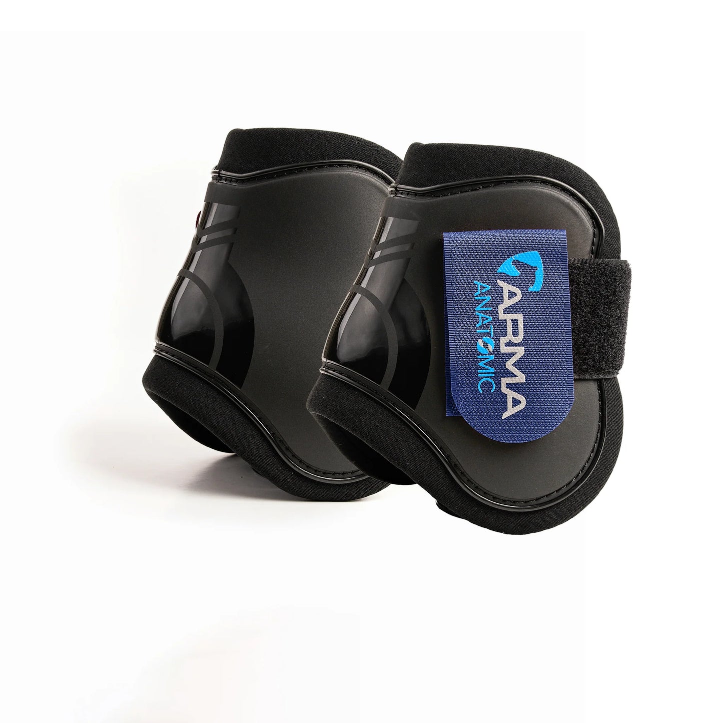 Shires ARMA Rear Fetlock Boots #1891 - Neoprene Lined Impact Resistant Jumping Boots - Multiple Sizes