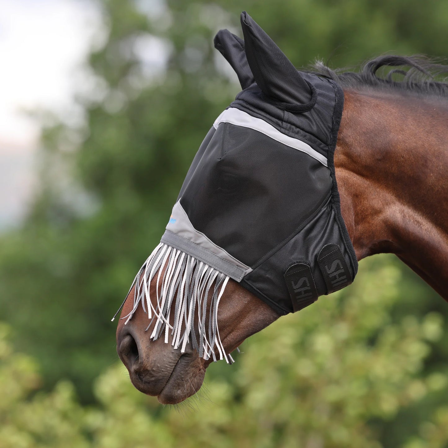 Shires FlyGuard Pro Fine Mesh Fly Mask with UV Protection