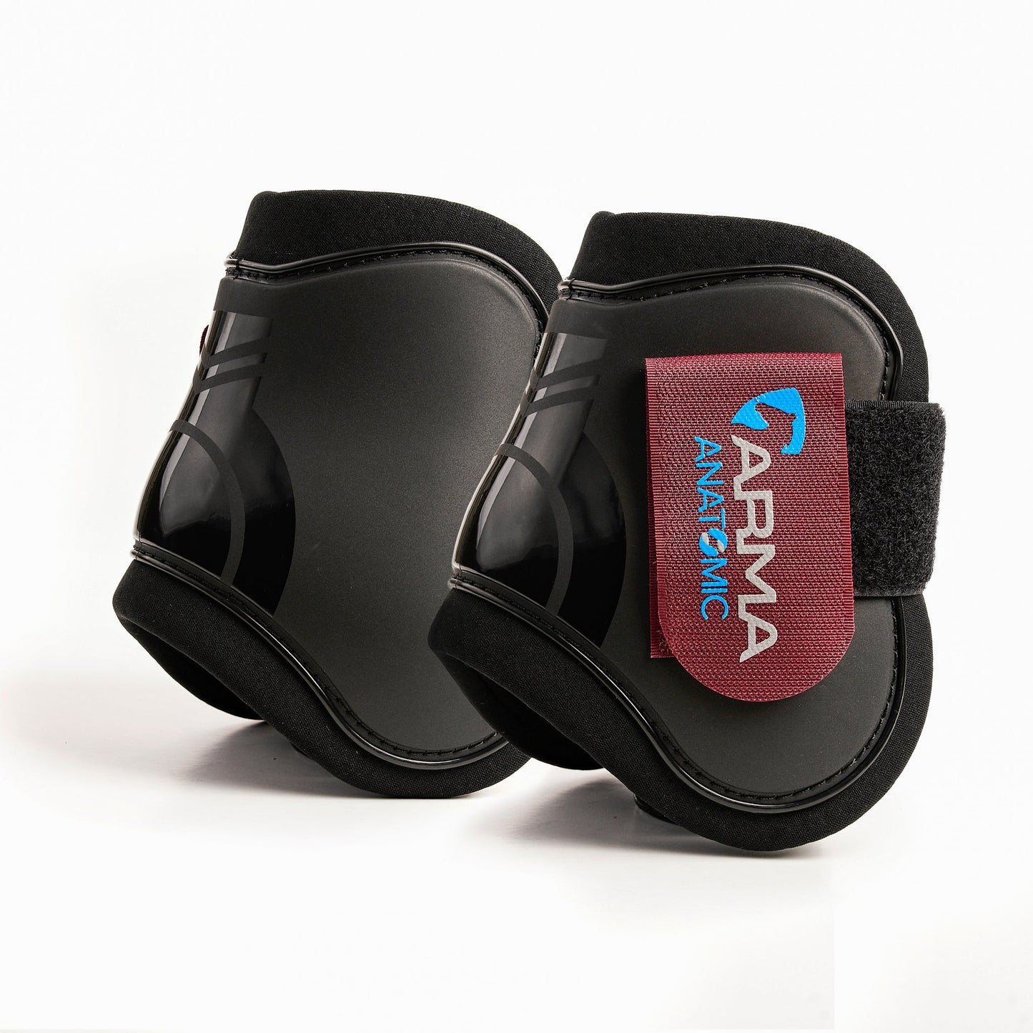 Shires ARMA Rear Fetlock Boots #1891 - Neoprene Lined Impact Resistant Jumping Boots - Multiple Sizes
