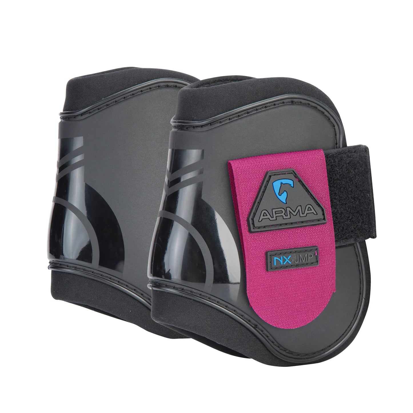 Shires ARMA Rear Fetlock Boots #1891 - Neoprene Lined Impact Resistant Jumping Boots - Multiple Sizes