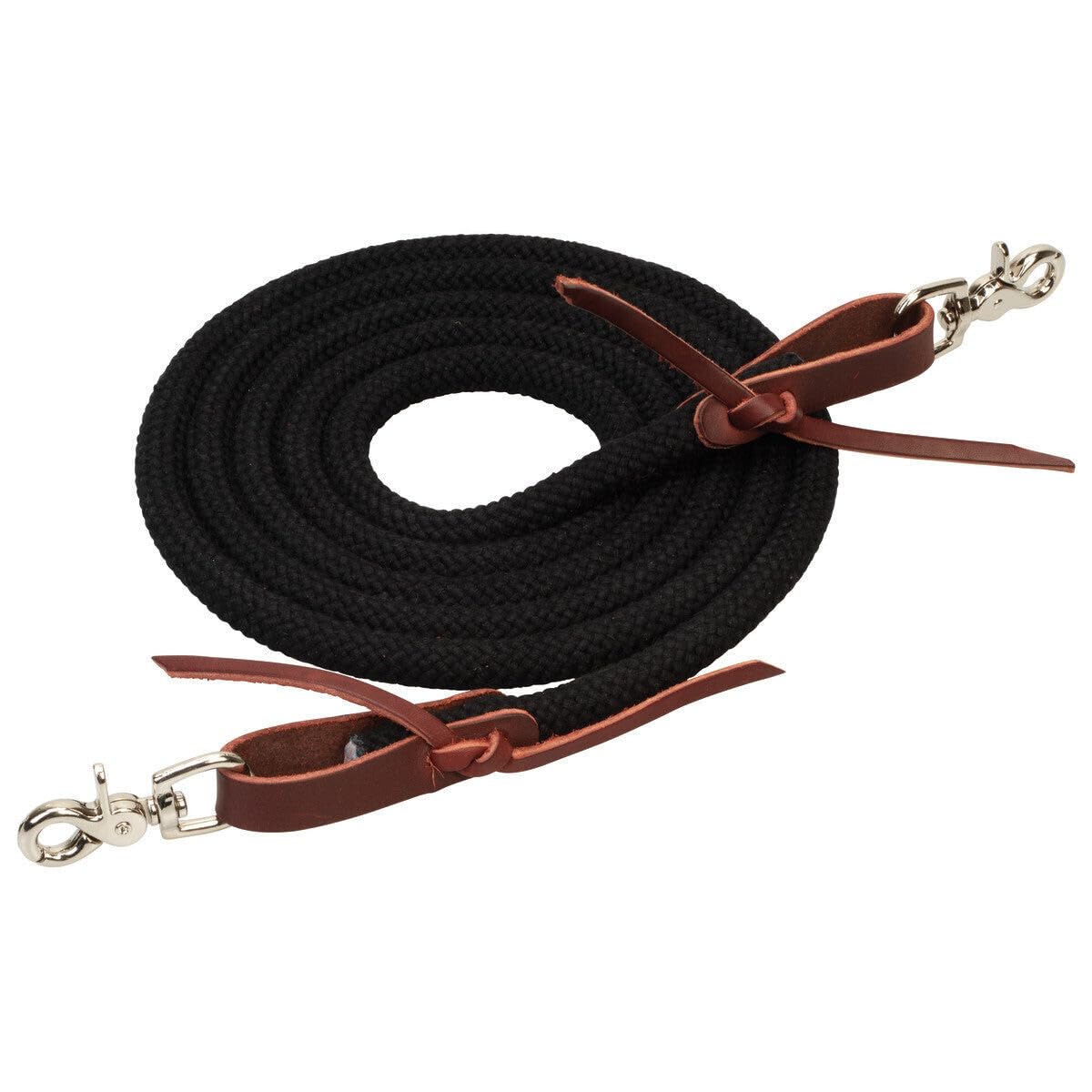 Weaver Leather EcoLuxe Bamboo Round Trail Rein, 1/2" X 10' - Hooves and Paws