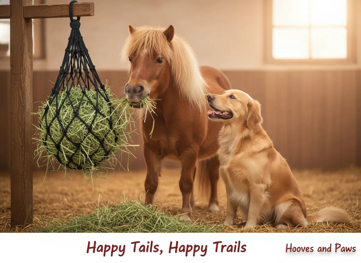 Shires Equestrian Horse Equine Shires Premium Haynet Poly Cord 2" Hole Haylage Net 1024