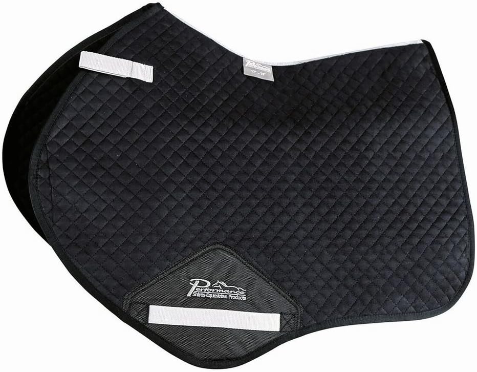 Shires Performance Synthetic Suede Jumping Pad Black 17" - 18" 5263 (Sell out) - Hooves and Paws