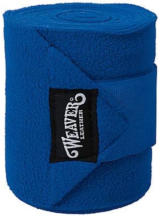 Weaver Polo Leg Wraps 4 Pack Blue - Hooves and Paws