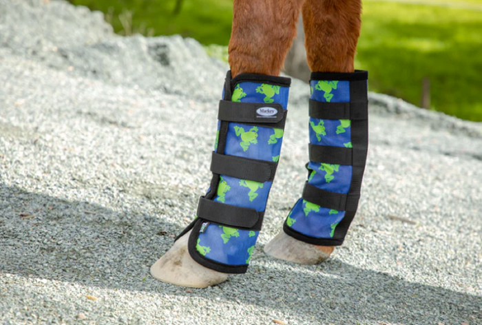 Mackey Flying Frogs Fly Boots — Rigid PVC Mesh with Fleece Trim