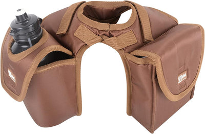 Cashel Horn Saddle Bag Bottle and Lunch Holder - Hooves and Paws