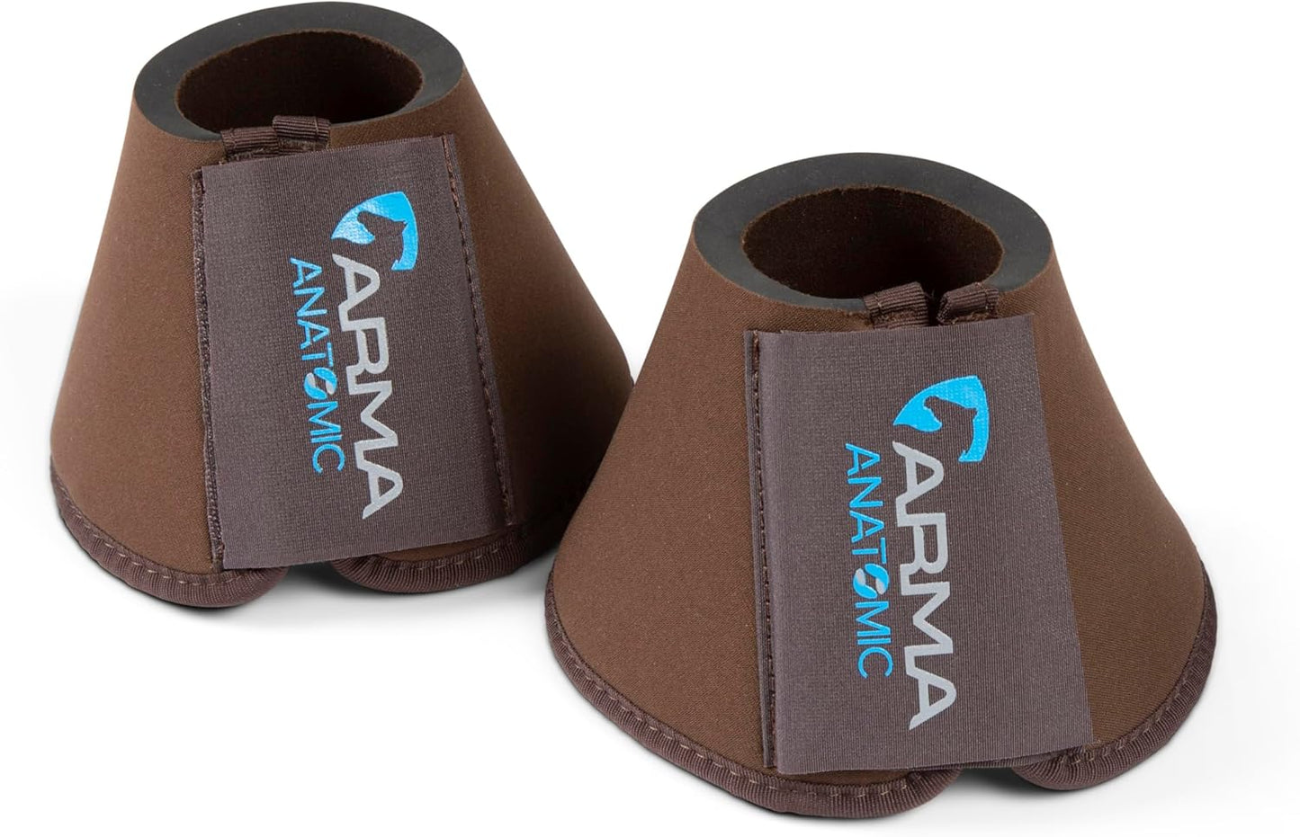 Shires Arma Neoprene Bell Boots - Anti-Spin Double Lock Shock Absorbing Horse Overreach Boots