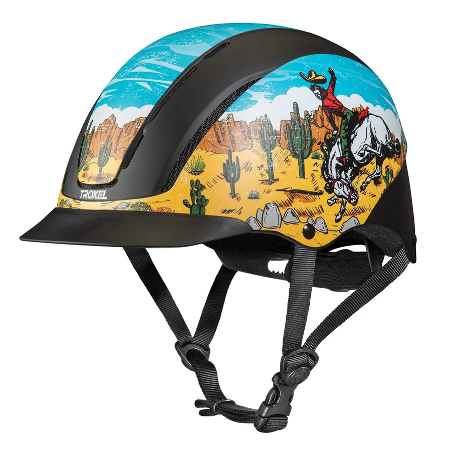 Troxel Spirit Low Profile Western Riding Helmet - Multiple Sizes - ASTM/SEI-Certified with DialFit System