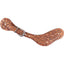 Cashel Antique Leaf Leather Spur Straps featuring exquisite hand-tooled floral and leaf designs on premium medium oil brown leather. These elegant Western riding spur straps include durable stainless steel buckles and a contoured shape for a secure, stylish fit on cowboy boots. Perfect for horse shows or everyday equestrian use, blending vintage craftsmanship with modern durability for the discerning rider.